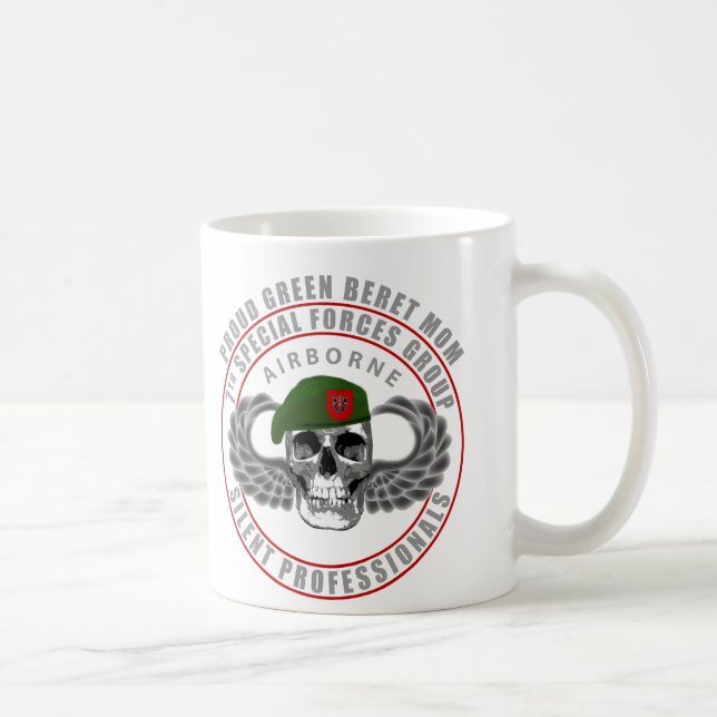 Mug 7ème Maman de groupe de forces spéciales (Droite)