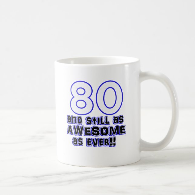 Mug 80e anniversaire (Droite)