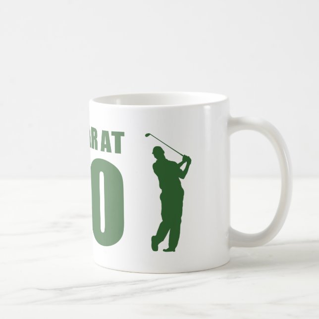 Mug 80e anniversaire de Golfer (Droite)
