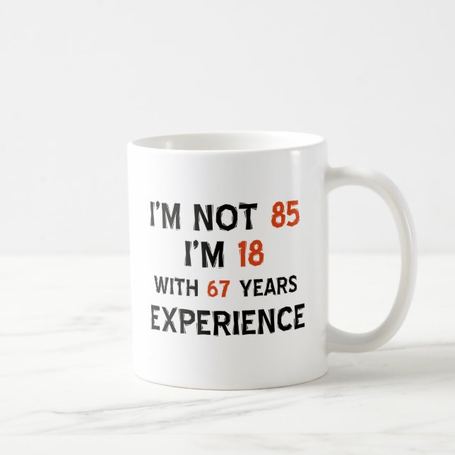 Mug 85th conceptions d'anniversaire (Droite)