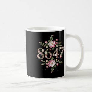 Mug 8647 Floral subtil anti Trump 8647 Style Boho
