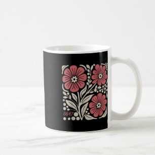 Mug 8647 Trump subtil 86 47 Boho floral