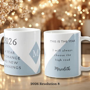 Mug 8. Résolution du Nouvel An pour 2026 Année de Chan