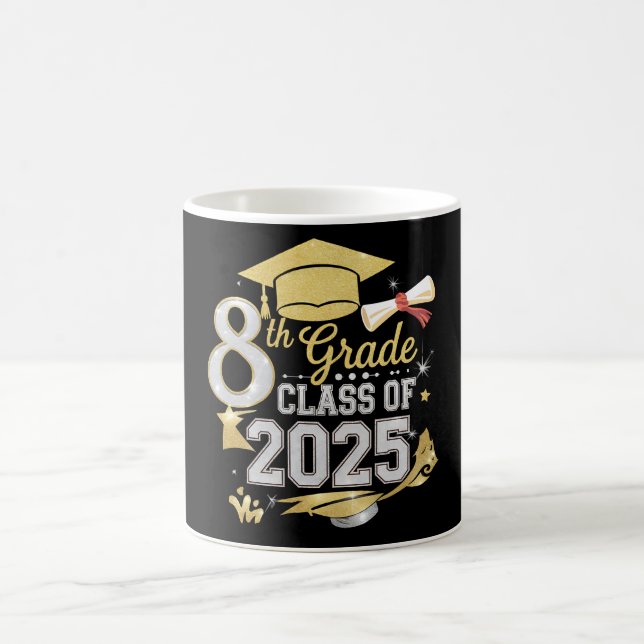 Mug 8e Classe De 2025 Graduate Graduation (Centre)
