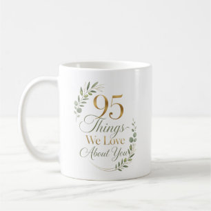 Mug 95 choses personnalisées que nous aimons de vous