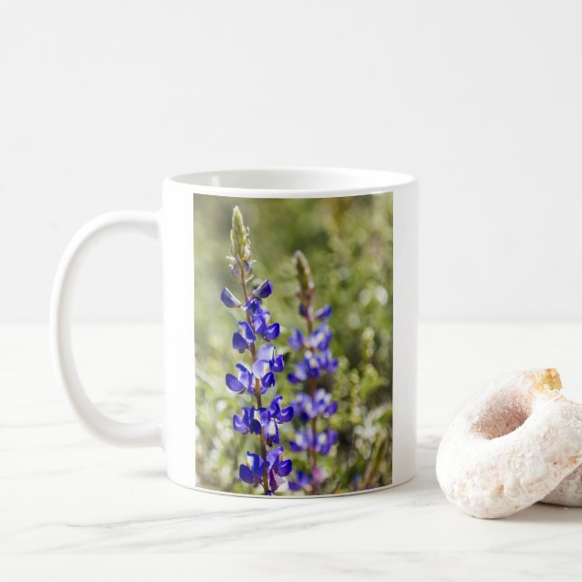 Mug 9626-Mug De Café Lupin Violet (Avec donut)