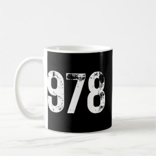 Mug 978 Indicatif régional Lowell MA Téléphone mobile 