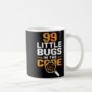 Mug 99 petits bogues dans le code drôle de dicton de p