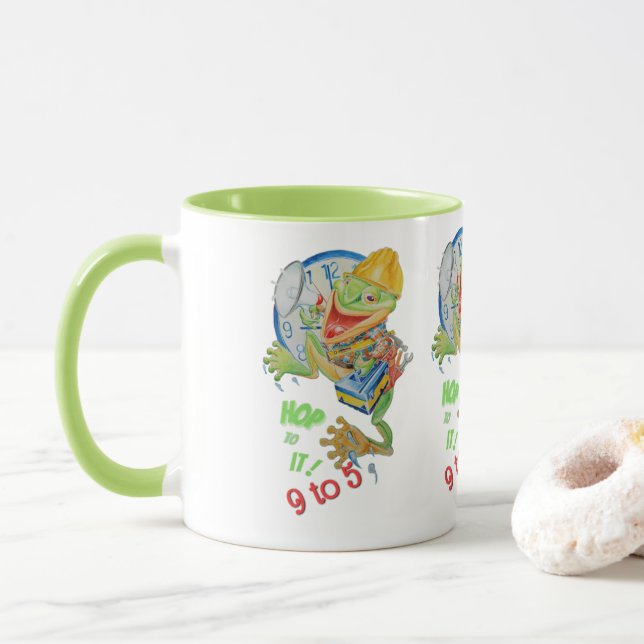 Mug 9 à 5 MOTIVATOIRES (Avec donut)