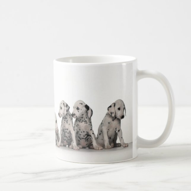 Mug 9 chiots dalmatiens adorables (Droite)