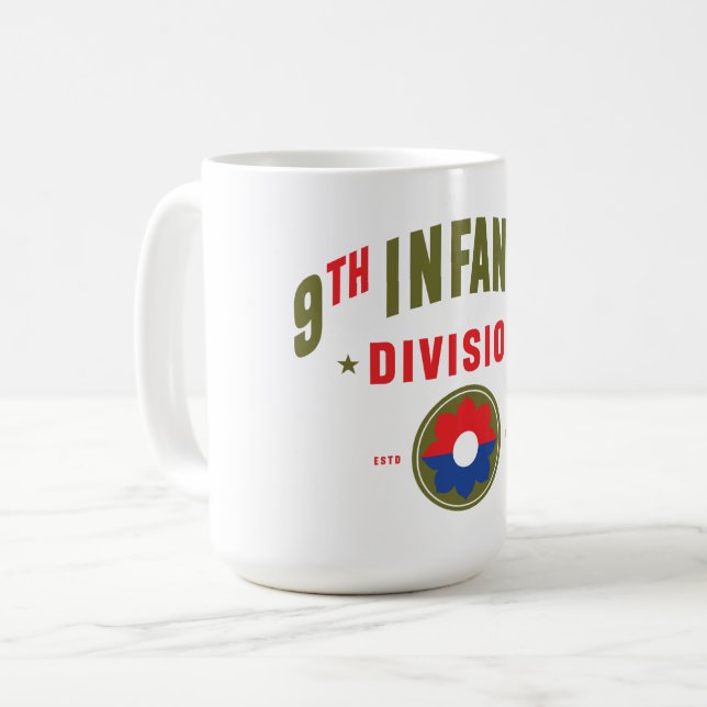 Mug 9e division d'infanterie "Old Reliables" (Devant gauche)