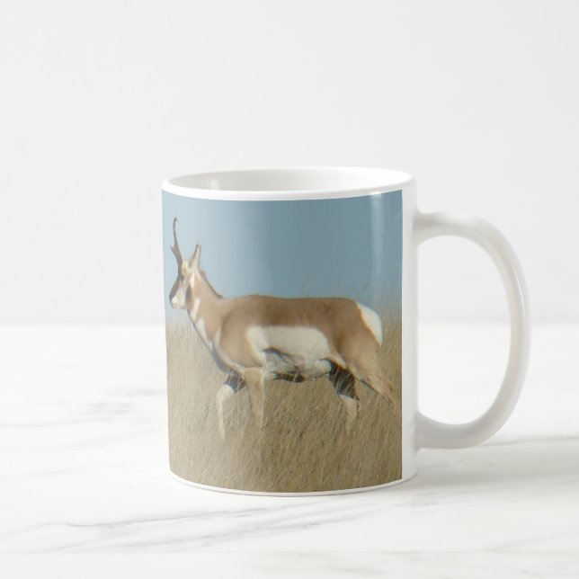 Mug A44 Bucks de Pronghorn Antelope (Droite)