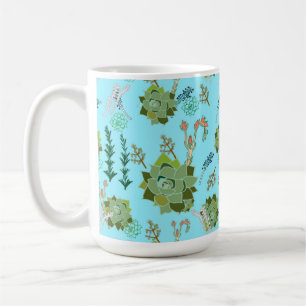 Mug a appelé le succulent jardin de Liz