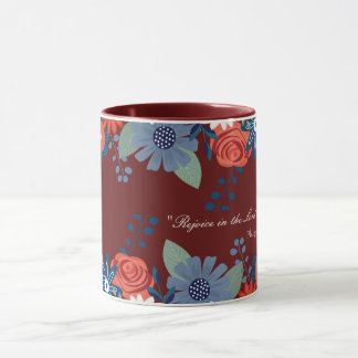 Mug à café à deux tons