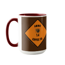 Mug à café à thème Ammo militaire