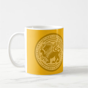 Mug à café avec symbole du zodiaque Lion