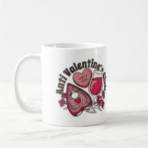 Mug à café club anti-Valentine