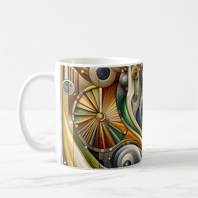 Mug à café coloré (Gauche)
