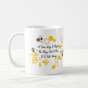 Mug à café d'abeilles