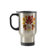 Mug à café d'automne - Épices Citrouilles & Vibes 