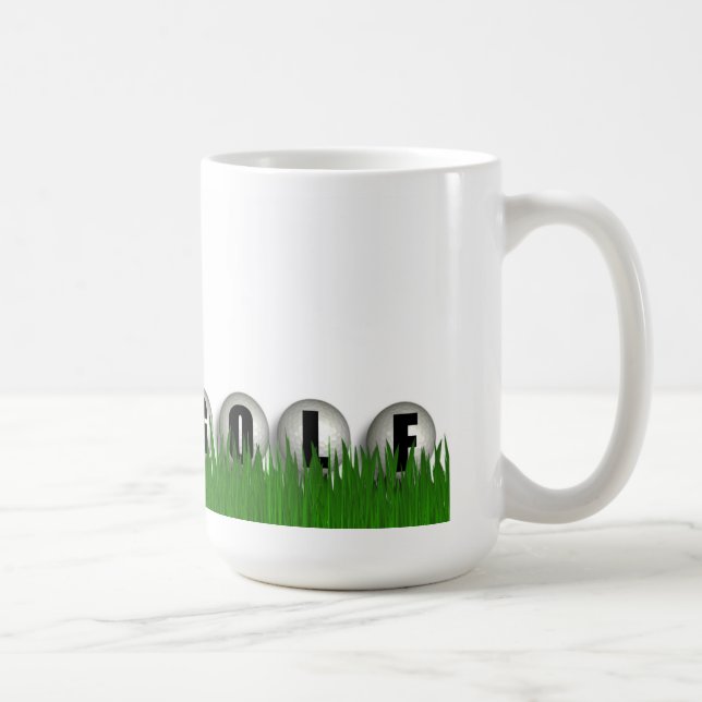 Mug à café de golf (Droite)