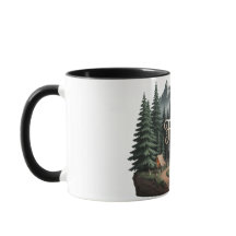 Mug à café de la forêt - Perdre mon esprit