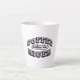 Mug à café drôle - "Le café me rend plus gentil"