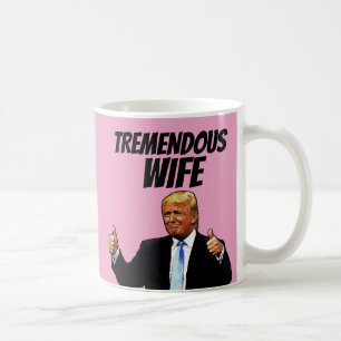 MUG À CAFE FEMME, DRÔLE DONALD TRUMP