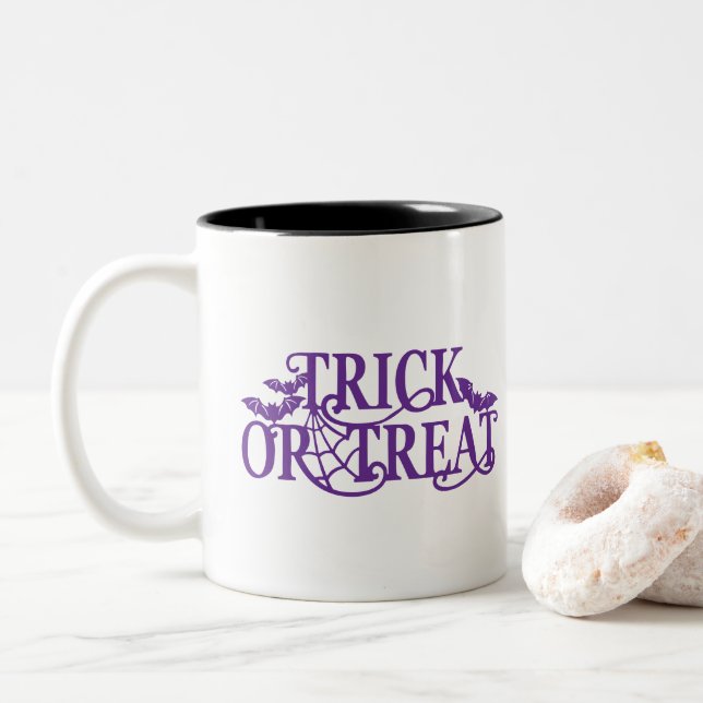 Mug à café Halloween (Avec donut)