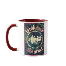 Mug à café Hawaïen Surf