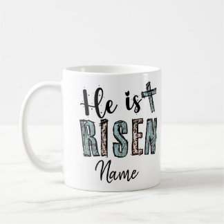 Mug à café Il est ressuscité religieux