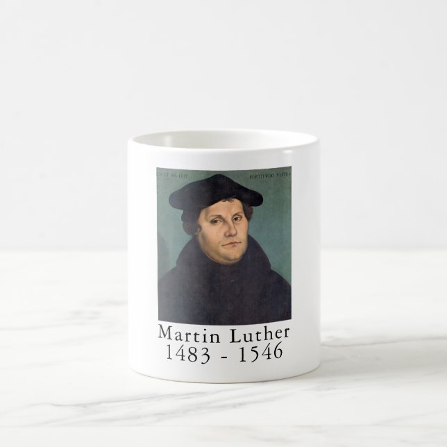 Mug à café Martin Luther - Série Réforme (Centre)