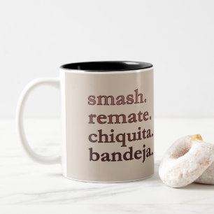 Mug à café Padel - Personnaliser les mots Vibes Ta