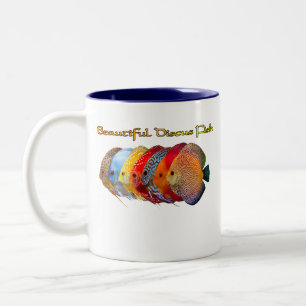 Mug à Café Poisson Discus Beau