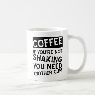 Mug à café qui secoue drôlement