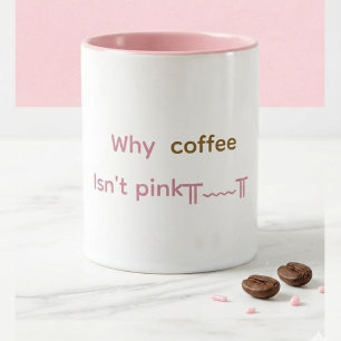 Mug à café rose