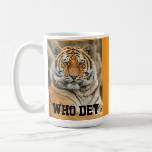 MUG À CAFE TIGRE DU BENGALE WHO DEY