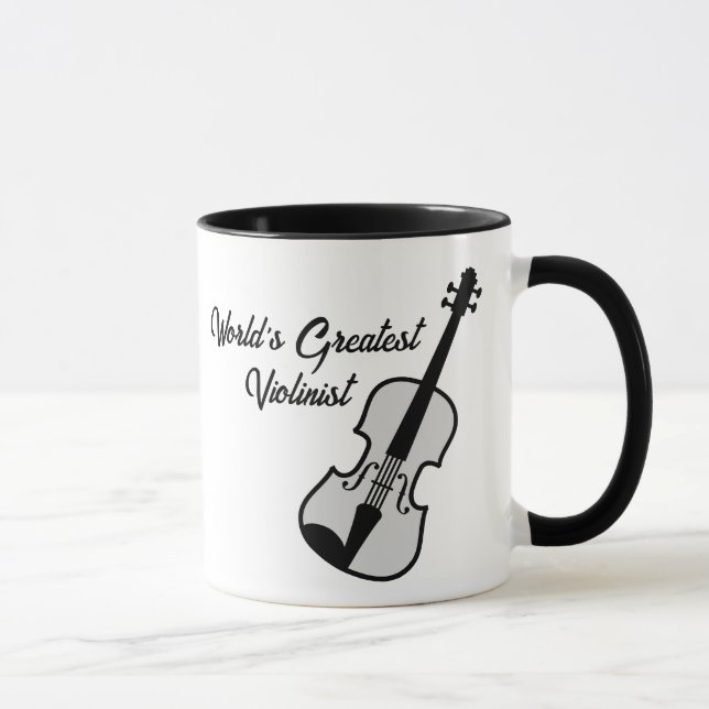 Mug à café violon pour le plus grand violoniste du (Droite)