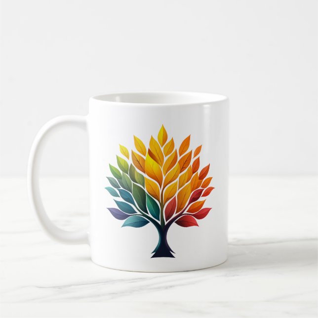 Mug à canopée colorée (Gauche)