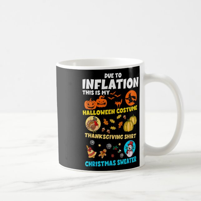 Mug A Cause De L'Inflation, Mon Jour D'Halloween De Th (Droite)