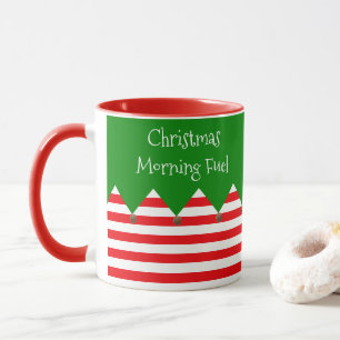 Mug à combustible du matin de Noël