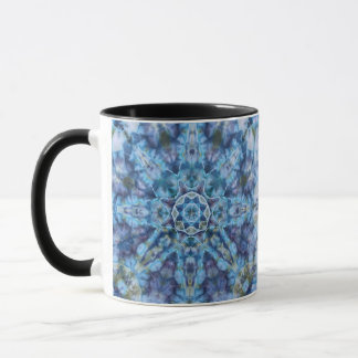 Mug à cravate - Mandala bleu