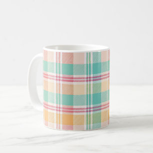 Mug À damiers multicouleur