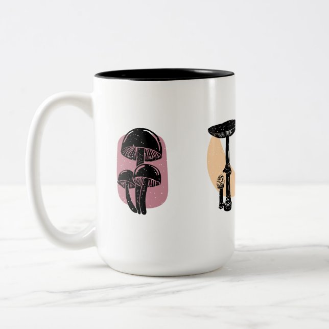 Mug à design champignon (Gauche)