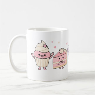 Mug à dessert mignon, tasse à café Kawaii Sweets