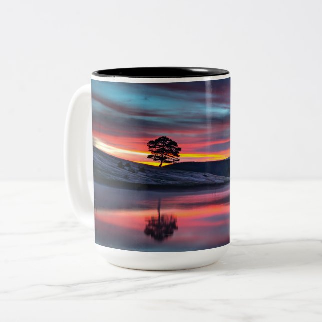 Mug à deux tons, 15 oz (Devant gauche)