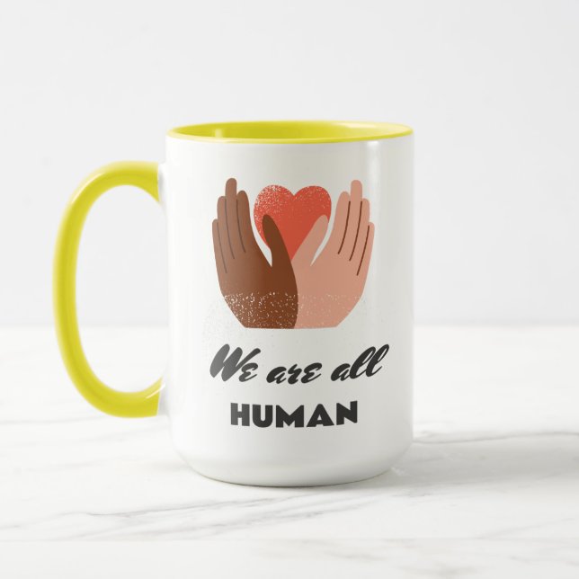 Mug à deux tons élégant - 15 oz de Bold Elegance (Gauche)