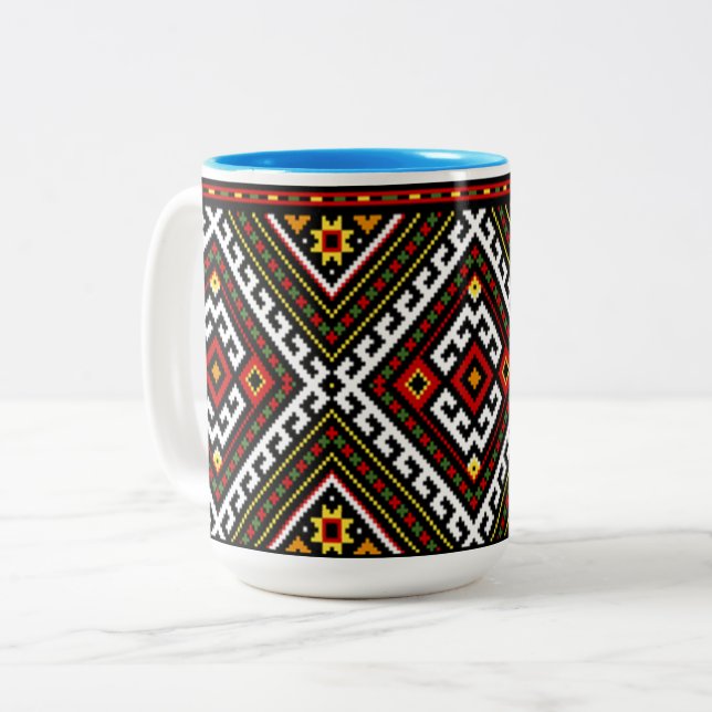 Mug à deux tons, Mug à deux tons 15 oz (Devant gauche)