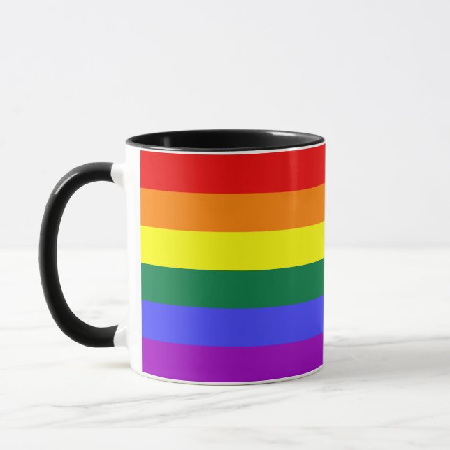 Mug à drapeau Rainbow Pride (Gauche)