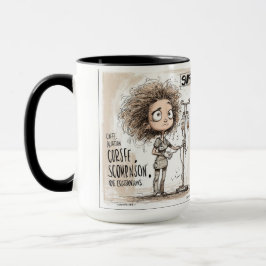 Mug  A Humorous Sketch on Healthcare Burnout